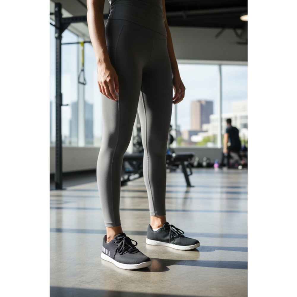 Nobull Outwork Trainer Women’s Black/Gray Athletic Shoes Size US 9 Weight Train
